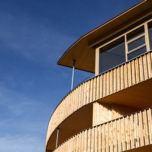 Hotel Erlebach: Außen wie Innen harmonisch Außenfassade von Hotel Erlebach