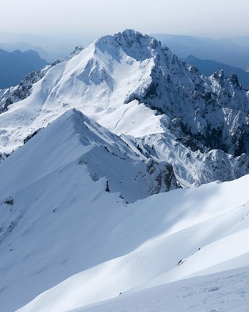 Schneebedeckte Berge